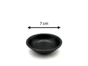 Small Sauce Bowl 7 cm Mat Black Melamine