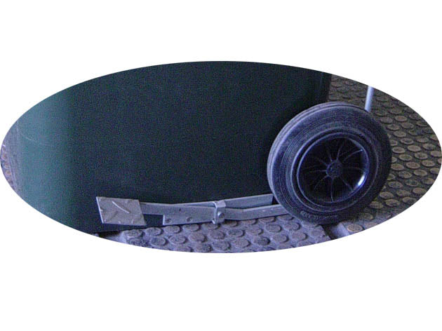 Wheels for Wastebin 240 and 120 L