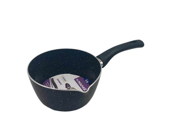 Black Granite Nouval Sauce Pan 16 cm