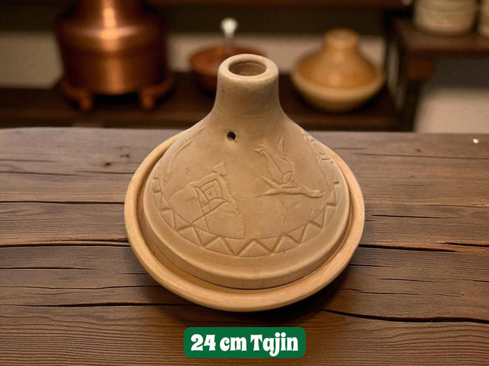 Natural Terracotta Tajin 24 cm