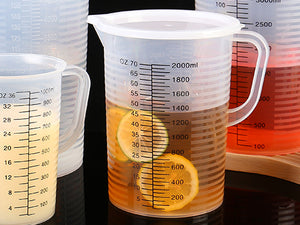 High Quality Plastic Measuring Cup w Cover 2000 ml