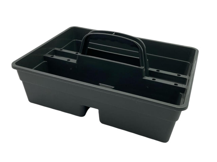 Schoonmaak Caddy Tray Box Huishoudelijke Reinigers Tote Tray Mand met Handvat Draaggrepen - Ideaal Onder De Wastafel Keuken Opslag Caddy voor Schoonmaakproducten Reinigers Carrier Tool Organizer Schoonmaak Caddy Tray Box Huishoudelijke Reinigers Tote Tray Mand met Handvat Draaggrepen - Ideaal Onder De Wastafel Keuken Opslag Caddy voor Schoonmaakproducten Reinigers Carrier Tool Organizer
