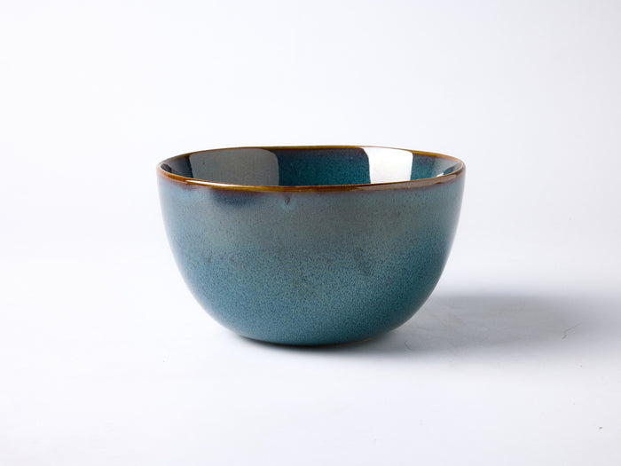 Dosthoff "Ocean Blue Green" Glazed Bowl 14 cm