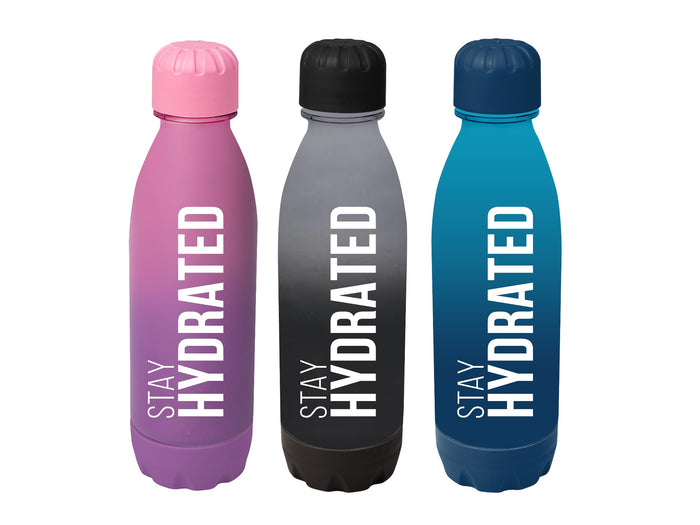 550 ml Stay Hydrated Unbreakable Plastic Water Bottle