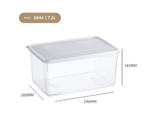 Clear Hermetic Food Preservation Box 7.2 lt