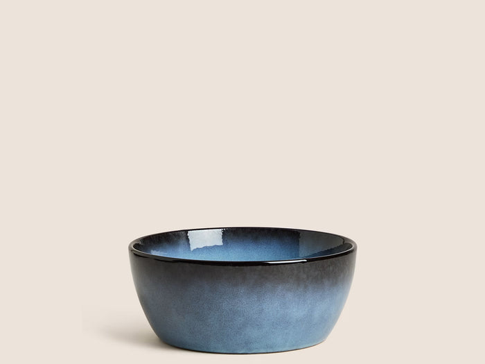 Dosthoff Blue Glazed Soup Bowl 14.5 cm