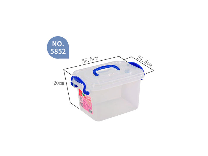 ECOPLUS Clear Storage Box 12 lt