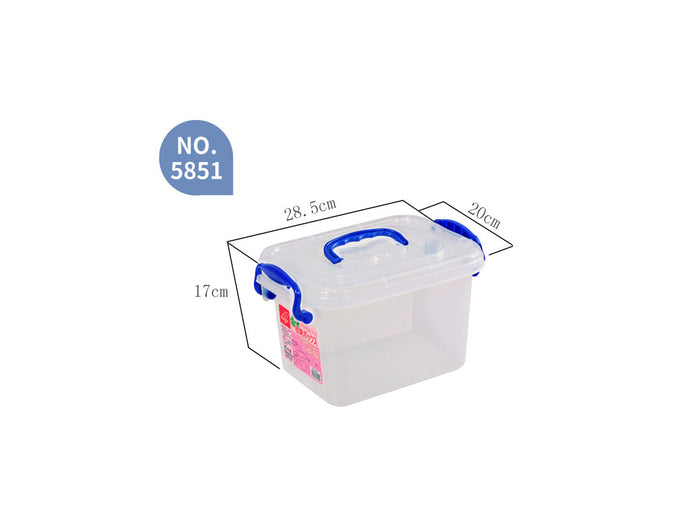 ECOPLUS Clear Storage Box 6 lt