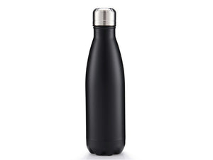 Black Stainless Steel Vacuum Water Bottle 500ml - HouzeCart