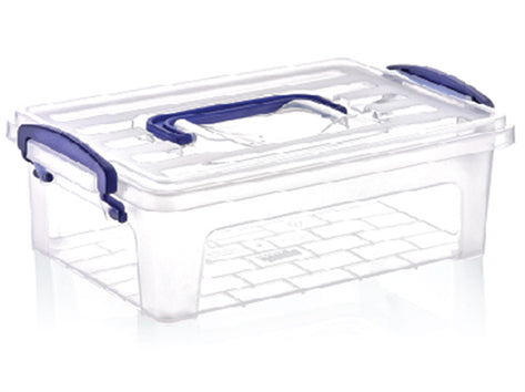 6 lt Clear Box with Handle