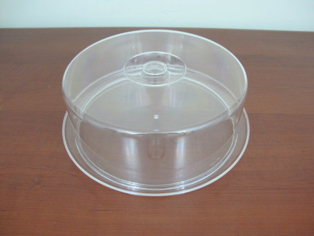 Round Acrylic Cake Stand Cover