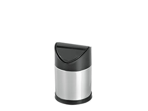 Small Stainless Steel bin with  Swing Top - HouzeCart