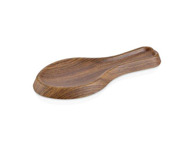 Spoon Rest with Wooden Finish