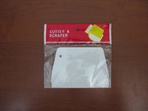 Small Plastic Dough Cutter and Icing Scraper X2 - HouzeCart
