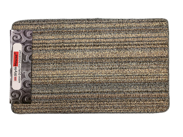 Multi purpose ,multi colors cotton rug PVC back 75x45 cm