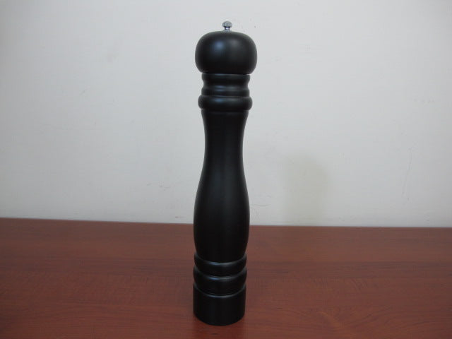 Large wooden pepper mill