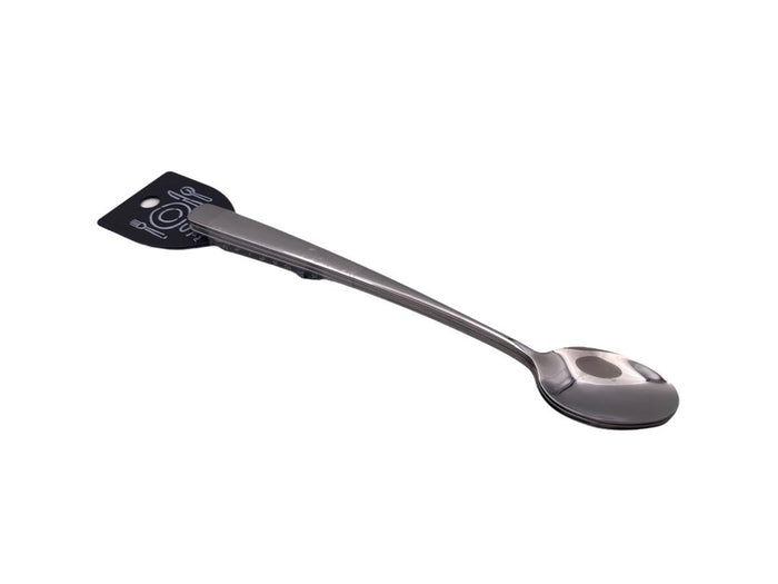 Plain modern long drink spoon X3.