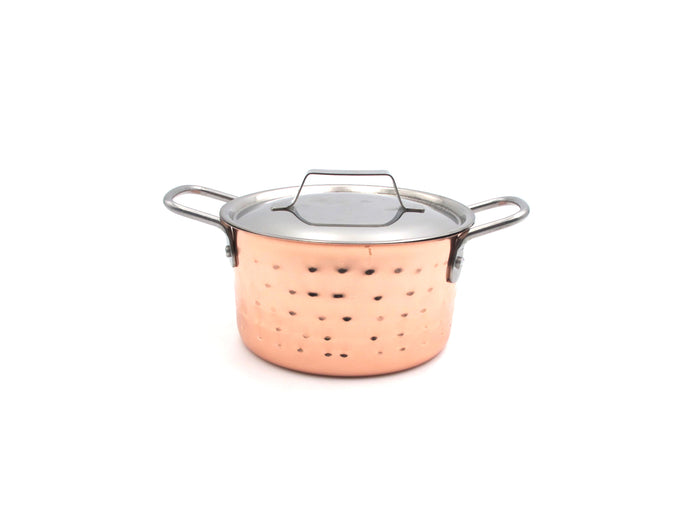 Copper dutsh oven with cover 12.7 x 7 cm
