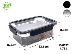 Acrylic Airtight Rectangular Food Storage Box 1.75L - HouzeCart
