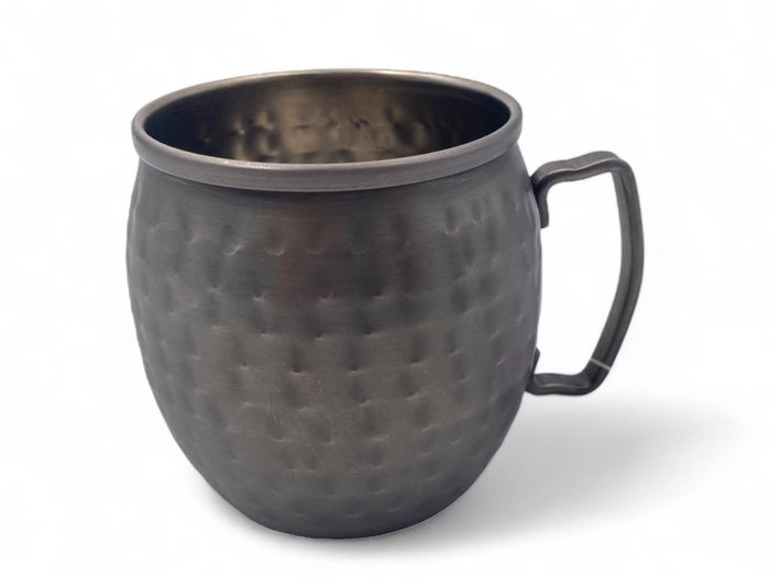 Moscow Mule SS Mug with Rustic Mat Gray Finish