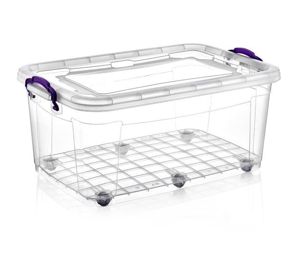 Clear Storage Box 80 L