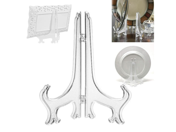 Transparent Display Easel Stand 18 cm X2