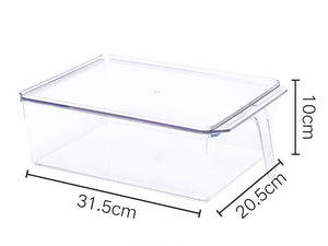 Multifunctional Storage Box with Handle and Cover L