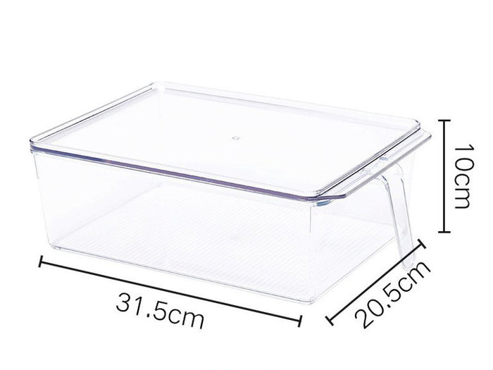 Multifunctional Storage Box with Handle and Cover L