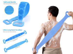 Light Silicone Back Scrubber for Shower