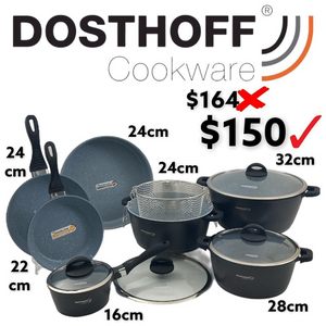 Dosthoff 12 pcs Cookware Casserole Set PROMO