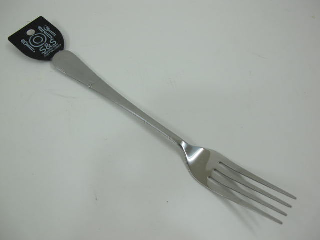 Plain serving fork