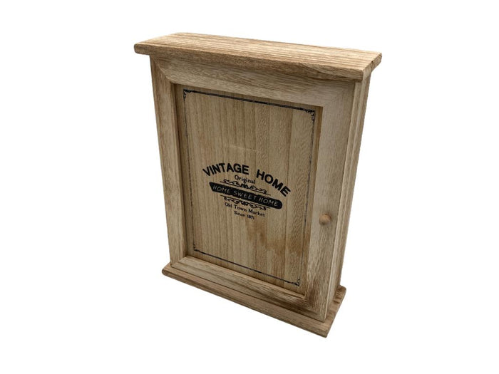 Wooden "Vintage Home" Key Box