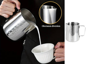 Stainless Steel Barista Milk Pitcher 600 ml