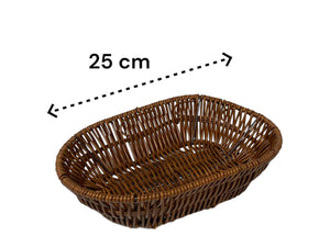 High quality Oval woven bread basket