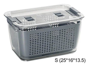 Food Storage Container with Strainer 3.4L