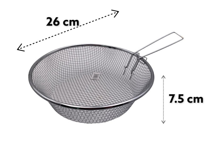 Frying Basket With Long Handle 26 cm