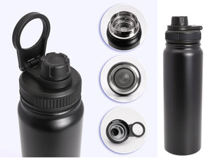 SS Sports Bottle 800 ml Mat Black