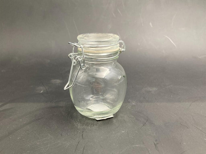 Mini Glass Jar with Hermetic Wire Lock