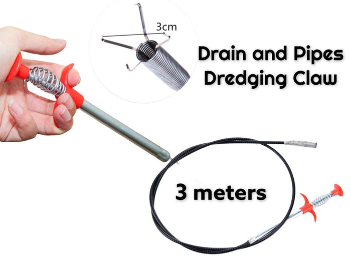 Drainer Cleaning Hook 3 meters