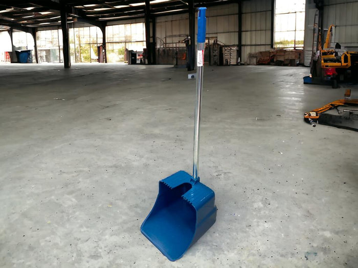 Heavy Duty Industrial Dustpan with Metallic Handle