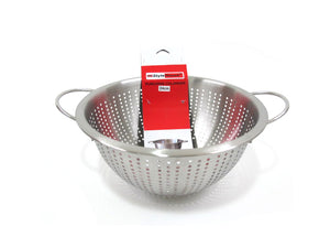 Stainless Steel punching colander; 24 cm - HouzeCart
