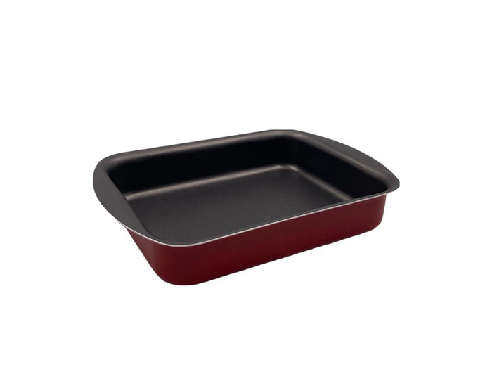 Nouval Rectangular Oven Tray Red Color 25 cm