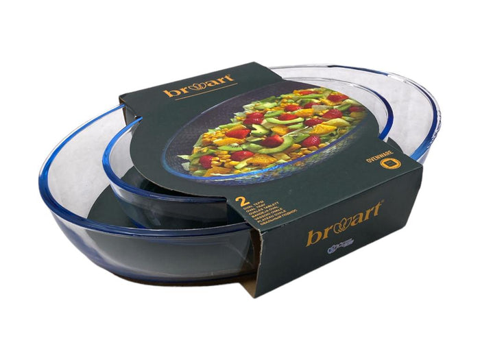 Oval Oven Tray Set of 2