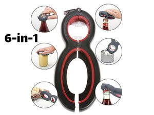 6-in-1 Multi Opener: Jar, Can, Bottle... - HouzeCart