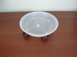 Plastic Plant Holder with Wheels