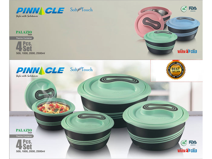 Palazio Casseroles 4 Pieces Set