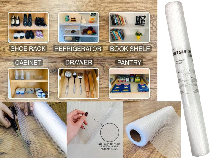 EVA Transparent Shelf Mat 300 x 45 cm