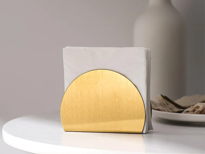 Golden tissue holder