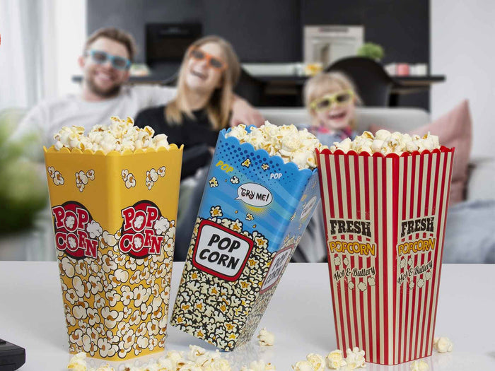 Squared Popcorn Bucket