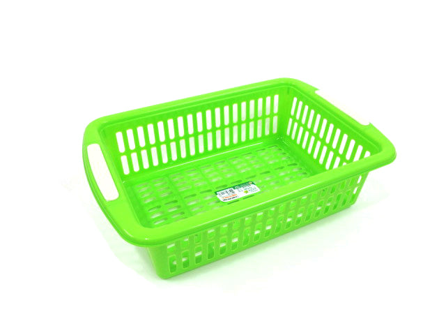 Colorful plastic medium basket